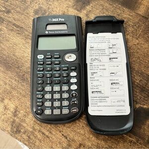 Texas Instruments TI-36X Pro Solar Power Scientific Calculator with Cover